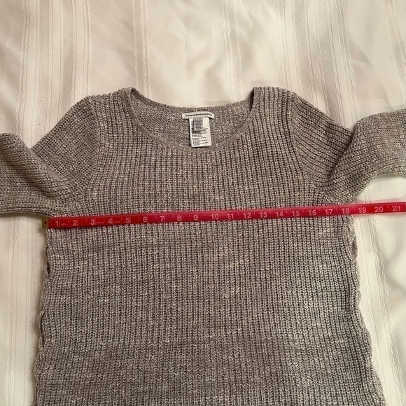 $5 ADD ON with $15+ Bundle American Eagle Outfitters sweater Lace-up Sz S EUC - Picture 6 of 9